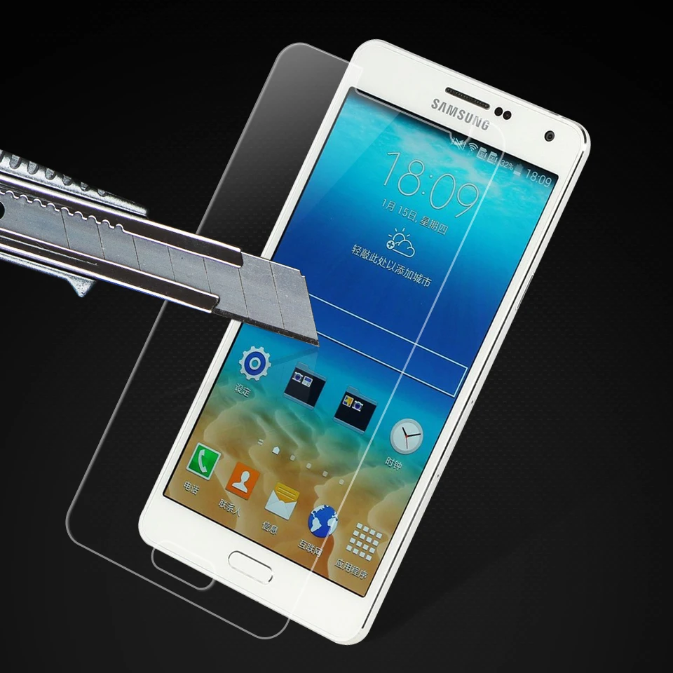 2 шт. для Стекло samsung Galaxy A7 Экран протектор Закаленное Стекло для samsung Galaxy A7 A700 защитная пленка Wolfsay