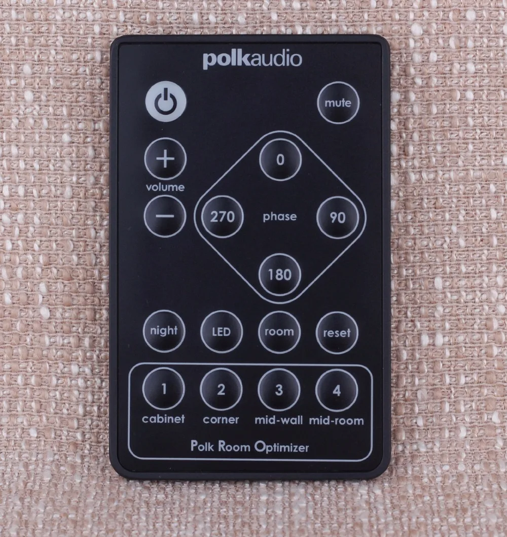 REMOTE CONTROL FOR Polk Audio DSW MicroPRO 1000 2000 3000 4000 DSWPRO 660wi 550wi 440wi Subwoofer | Электроника