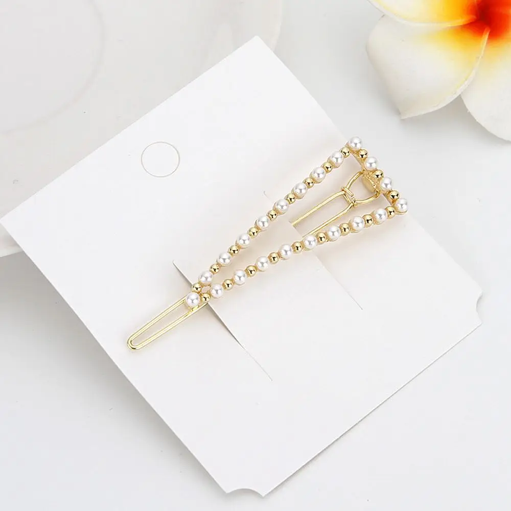 Женские аксессуары для волос Love Heart Pearl заколка девочек сплав лягушка нежные