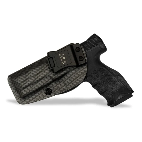 Carbon Fiber Left B.B.F Make IWB Тактический KYDEX пистолет кобура на заказ подходит: HK VP9 SFP9-SF/TR внутри скрытый пояс для переноски кейс для пистолета Зажим для ремня - Цвет: Carbon Fiber Left