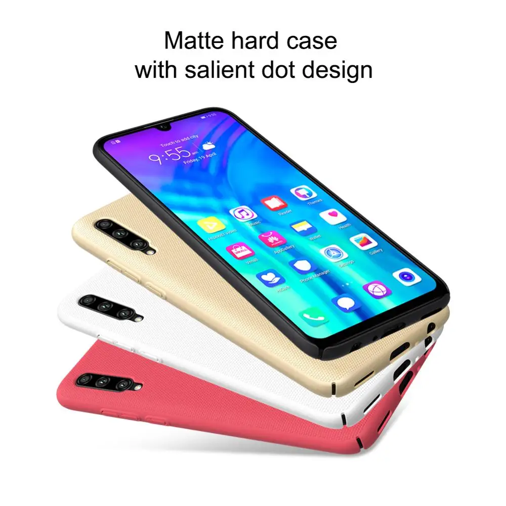 Уникальный шероховатый чехол Nillkin для huawei Honor 20i Матовый Hard-PC Mobile Phone задний футляр