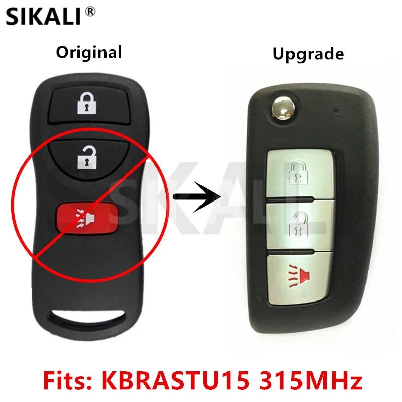 Пульт дистанционного управления SIKALI для Nissan kbraci15 Qashqai солнечное сильфи Tiida X-Trail