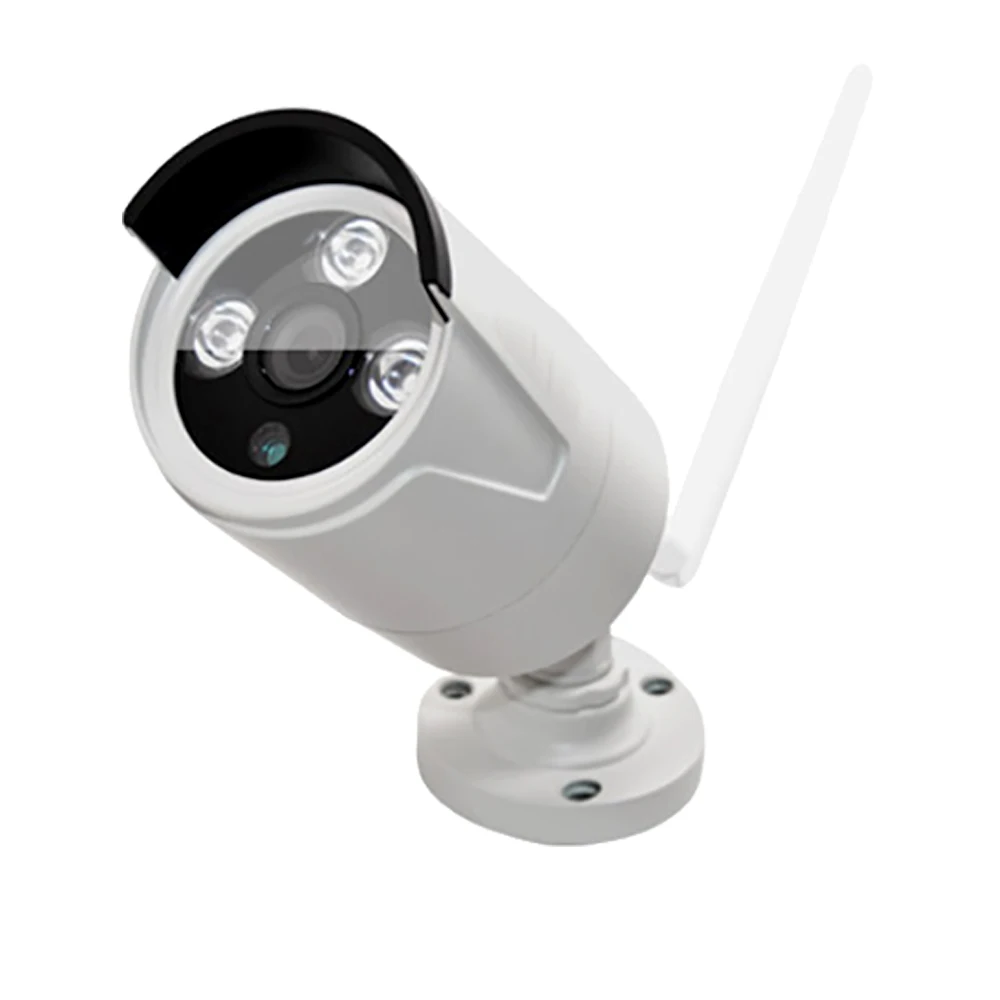 4CH P2P HD 720 P ИК Ночное видение Беспроводной для дома и улицы IP Камера набор