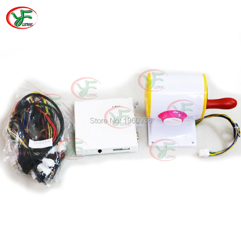 

1 Players fish game machine PCB board with wires Fishing rod Children's game