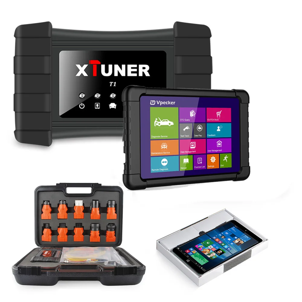 Xтюнер T1 HD Heavy Duty Trucks WIFI авто диагностический инструмент Подушка безопасности