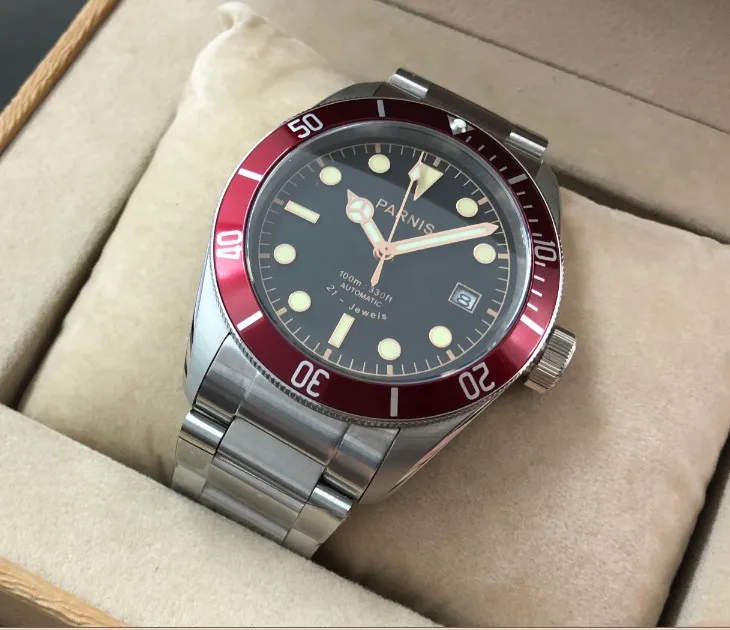 Часы мужские механические 41 мм 10 бар|watch men|watch men luminouswatch watch |