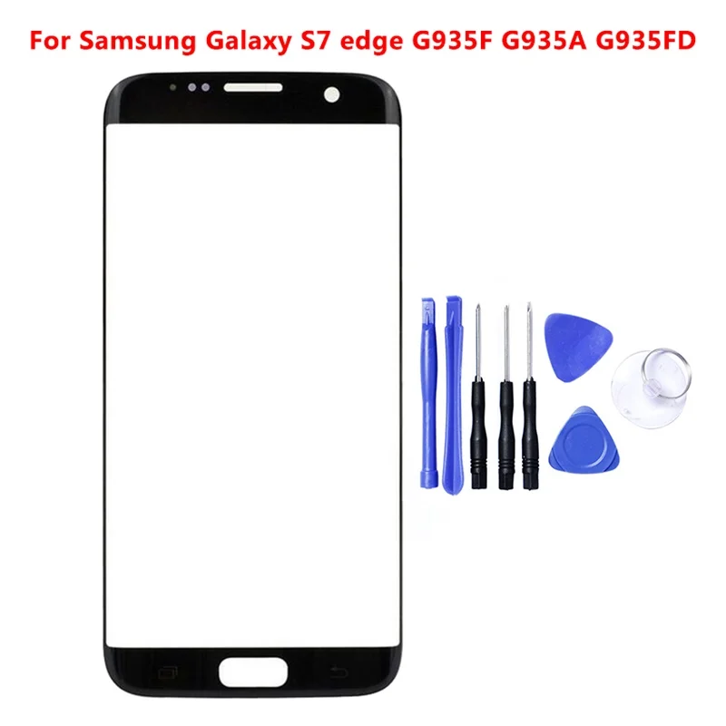 Zerosky для Samsung Galaxy S7 Edge дигитайзер G935F G935A G935D сенсорный экран Сменный стеклянный