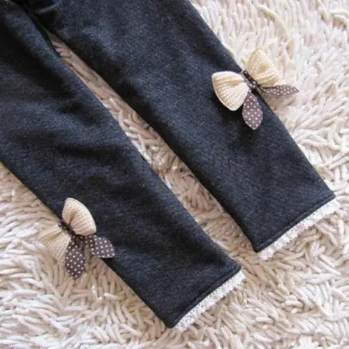 Новые детские штаны для девочек на осень и зиму леггинсы мягкие бархатные