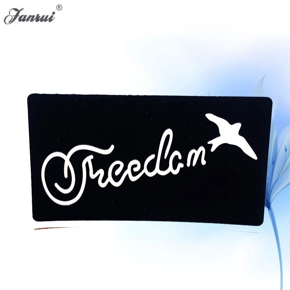 Пустые трафареты для татуировок Freedom Fly Birds аэрографа рисунок хны наклейки