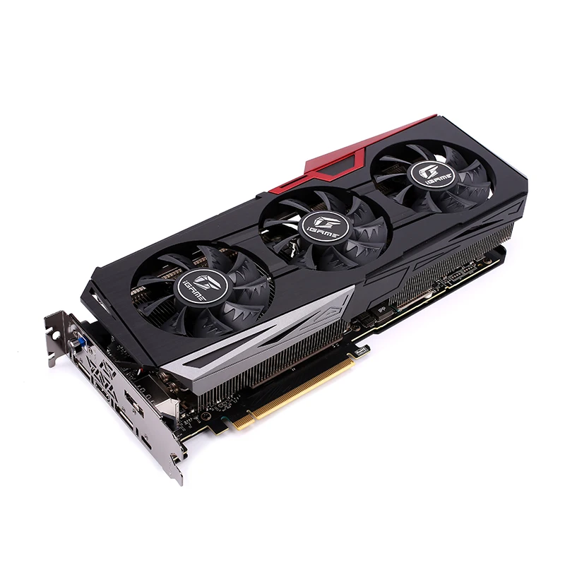 Цветная графическая карта Nvidia iGame GeForce RTX 2070 Ultra OC 8 Гб GDDR6 256 бит 1620 МГц видеокарта