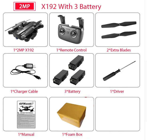 SG900 SG900-S SG900S GPS Квадрокоптер с 720 P/1080 P HD Вертолет камеры авто возврат Wi Fi FPV системы Drone Следуйте за мной режим Дрон - Цвет: 2MP SG900  3B