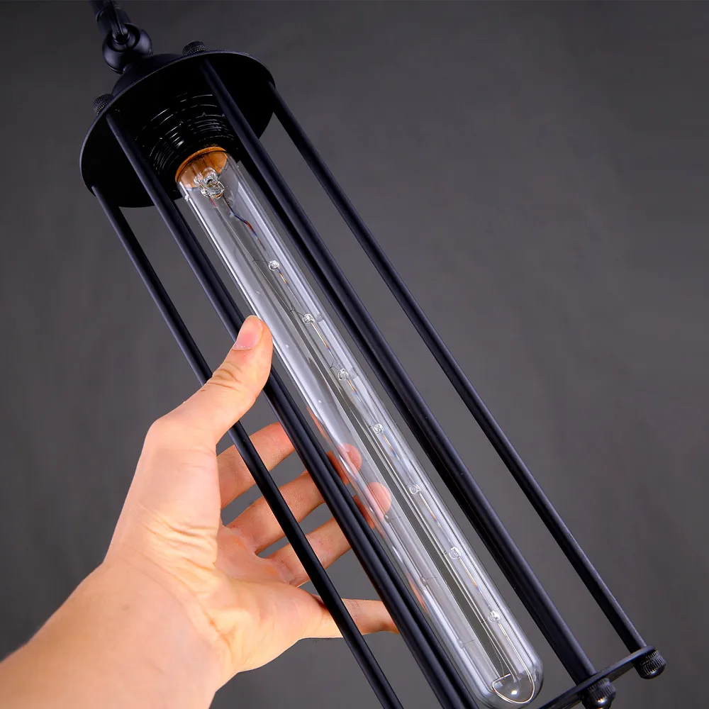 Винтажный подвесной светильник из кованого железа современный кухонный остров