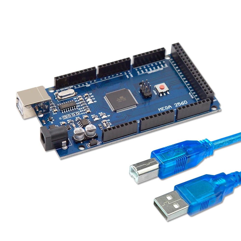 Комплект для 3D принтера Mega 2560 R3 Mega2560 REV3 + контроллер RAMPS 1 4 ЖК дисплей RAMPS1.4