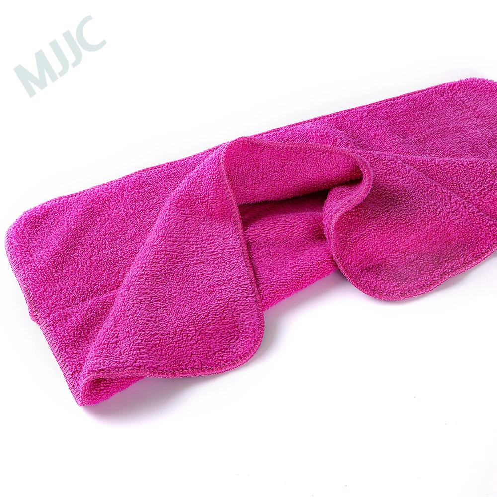 MJJC 600gsm 40*50 см коралловый флис сушки очистки и полировки Полотенца для мойки и обслуживание