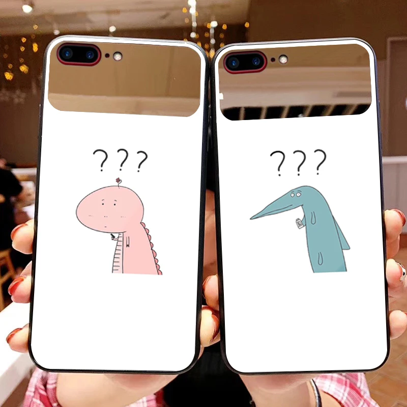 Модные Роскошные Зеркало вспышка модные чехол для iPhone 7 Plus мягкая прозрачная