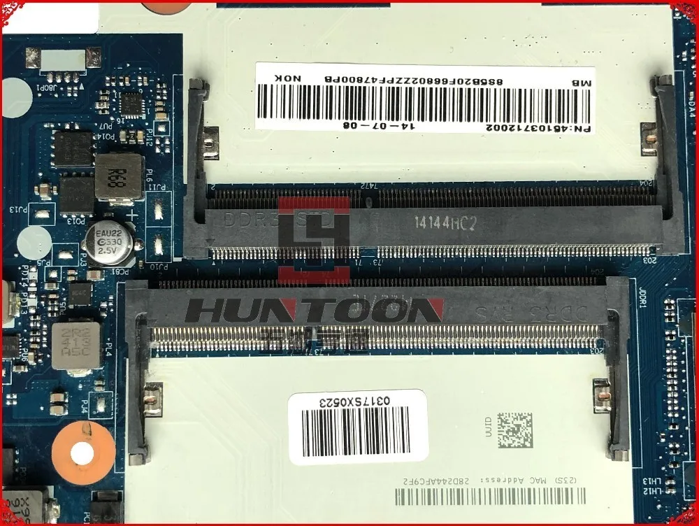 FRU: 5B20F66802 для Lenovo IdeaPad Z50-75 материнская плата ноутбука A8-7100 ACLU7/ACLU8 NM-A291 DDR3L 2 ГБ 100%
