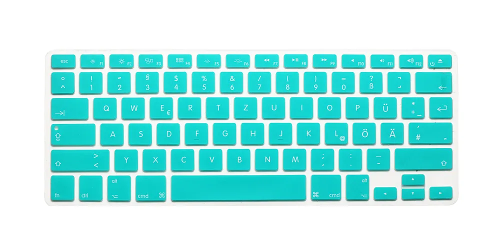 Американская раскладка немецких букв клавиатура протектор для Macbook Air Pro Retina 13