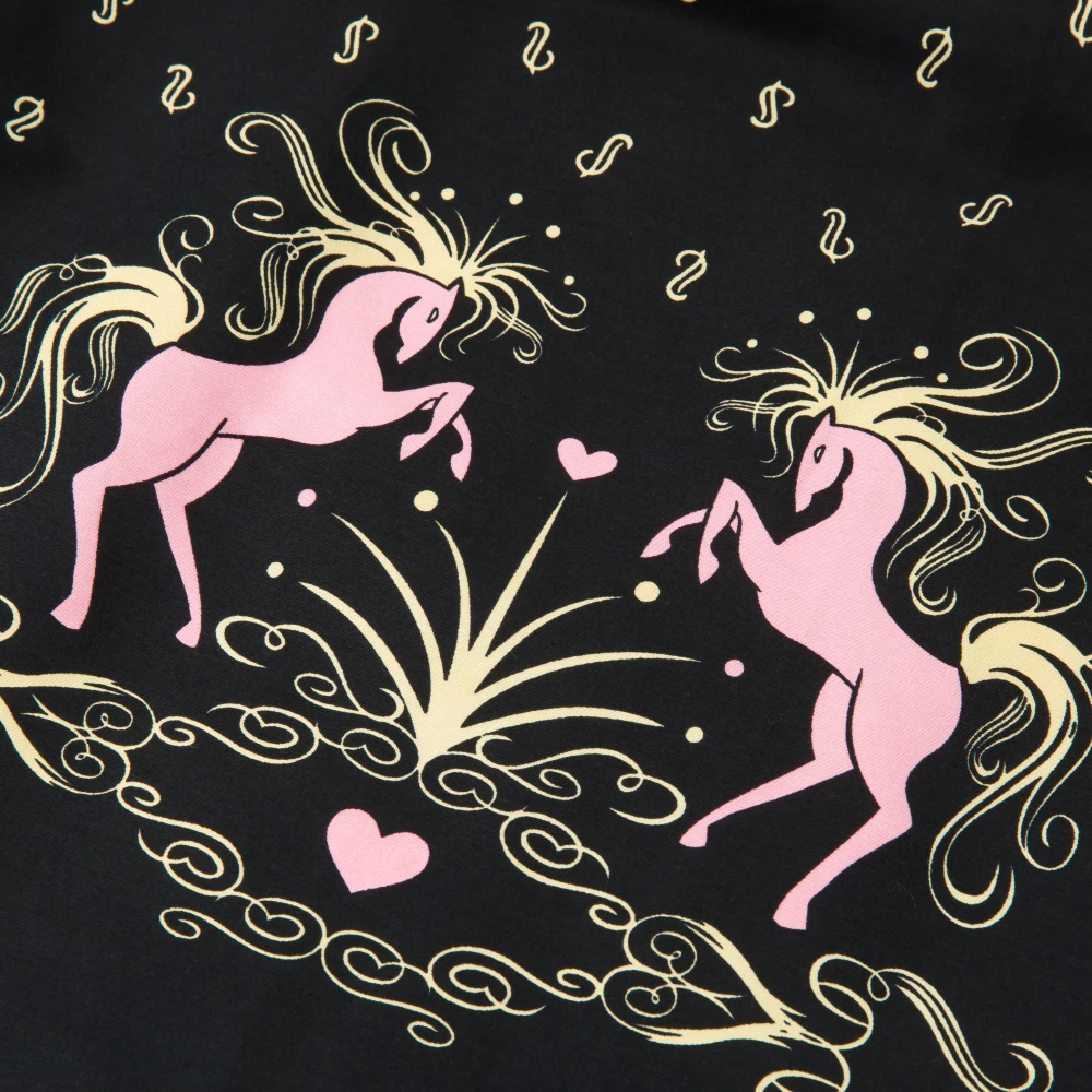 Женская винтажная юбка с принтом пони трапециевидной формы | одежда