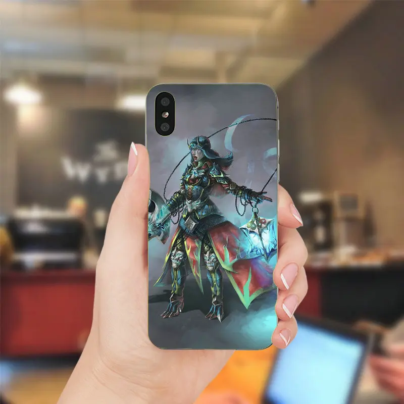 Мир Warcrafts Lich King бури Мобильные аксессуары чехол для iPhone 8 7 6 S Plus X XR XS Макс 5 5S SE 5C 4S 4