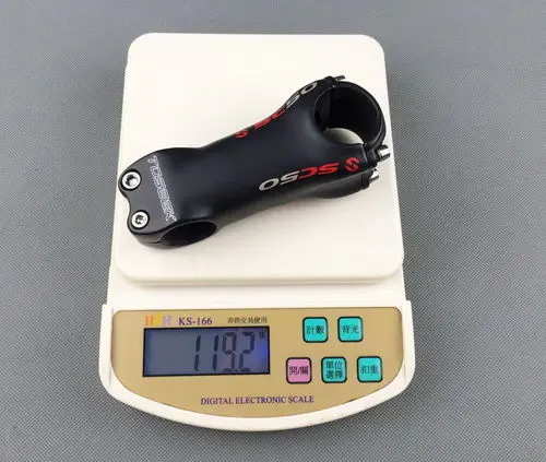

TOSEEK 31.8*28.6*70/80/100/110/120/130mm Bike Stem 3k Carbon Fibre 6/17 Degree MTB Mountain Road Bicycle Stems High-quality