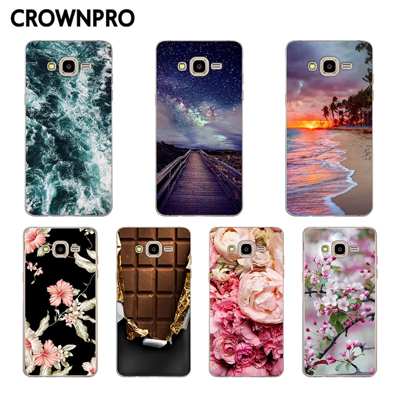 Чехол CROWNPRO для Samsung Galaxy Grand Prime G530 G530H G531 G531H G531F, мягкий силиконовый чехол из ТПУ для Grand Prime, чехлы