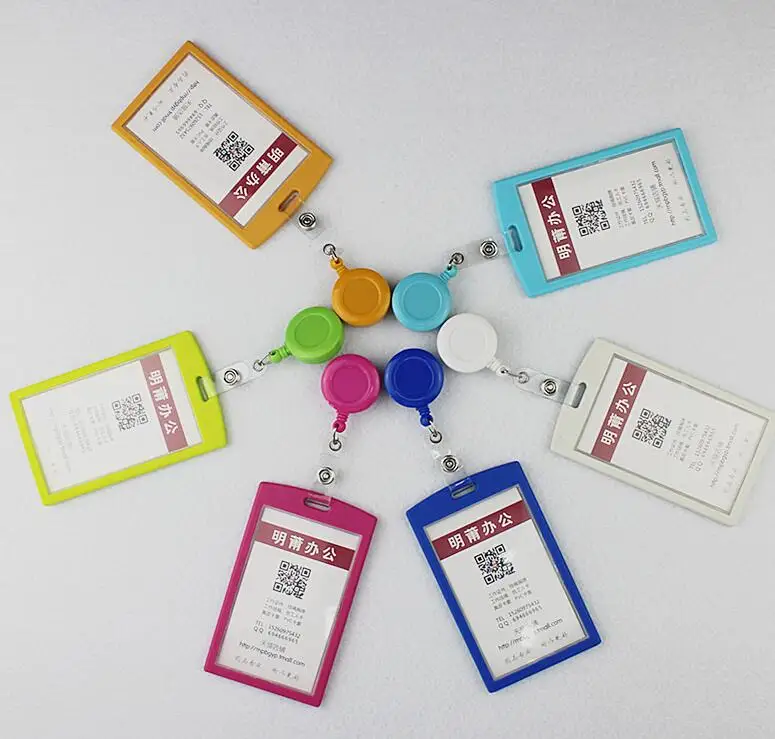 10 шт./лот модная выдвижная катушка карамельного цвета для студентов офиса