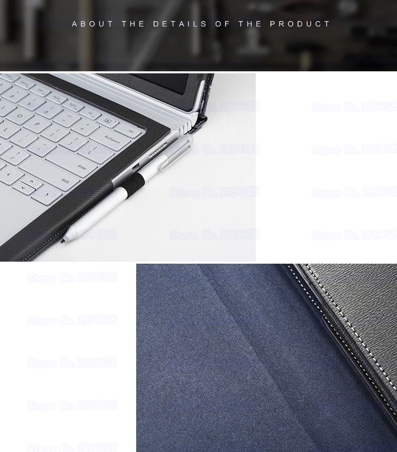 Защитный чехол для microsoft Surface Book 2 1" Многофункциональный дизайнерский чехол для планшета и ноутбука Для Book 2 13,5" подарок
