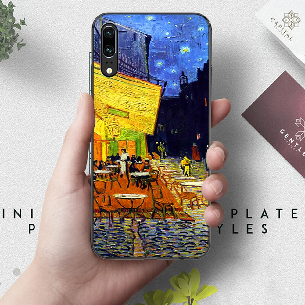 2 Силиконовый чехол Ван Гога для huawei P8 Lite P9 Mimi P10 P20 Pro P Smart Z P30 - Цвет: 2
