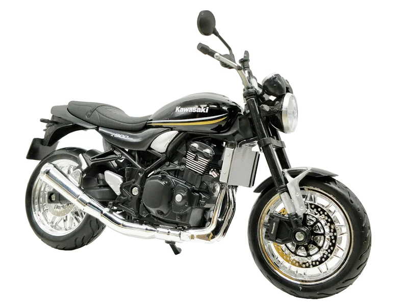 Z900RS Black Maisto 1:12 Kawasaki Z900RS кафе Литая модель мотоцикла - Цвет: Z900RS Black
