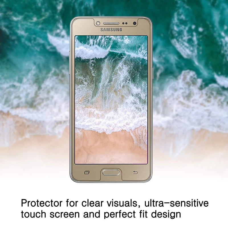 2 шт закаленное стекло для samsung Galaxy J2 Prime защита экрана 9H 2.5D телефон на Защитное стекло для samsung J2 Prime стекло