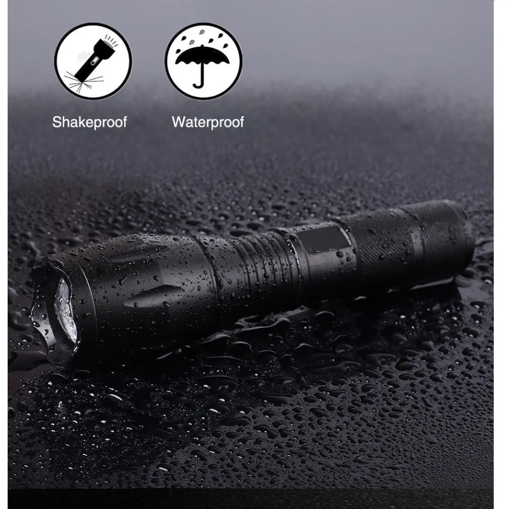 Eycocci светодиодные фонари и освещение ультра яркий фонарик CREE XML T6 Led 5 режимов 4000