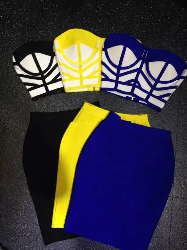 Летнее сексуальное платье в черную полоску белое без бретелек из 2 предметов