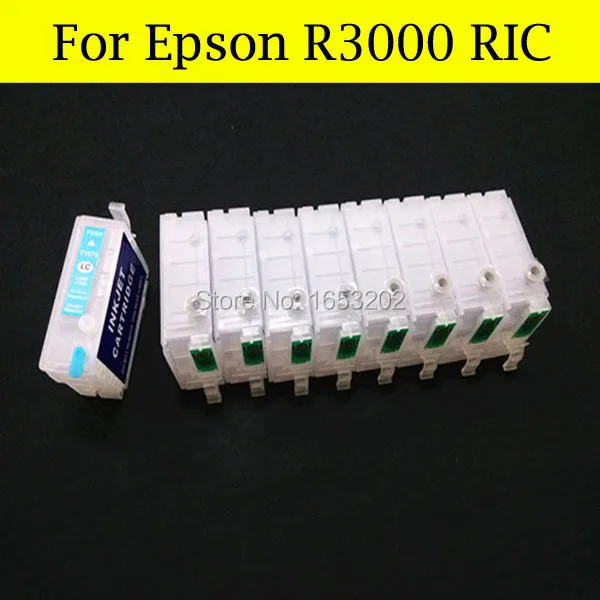 Лучший сменный чернильный картридж для EPSON T1571 T1579 Используйте R3000 (9 цветов) с