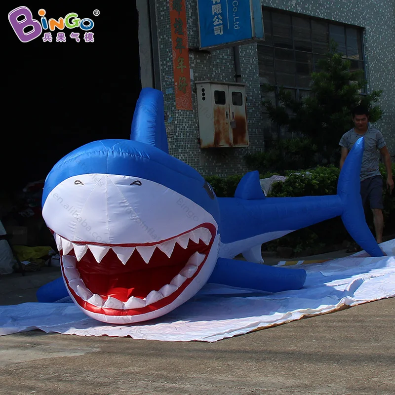 Inflatable shark balloon air for advertising Ocean theme inflatable toys | Игрушки и хобби