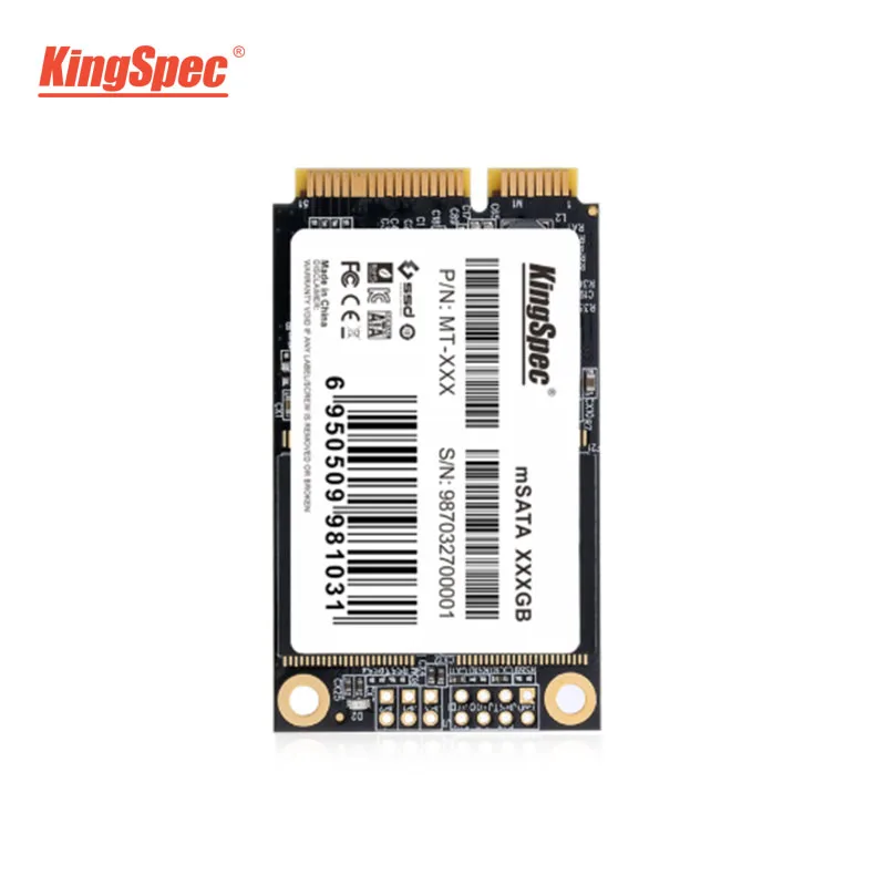 Kingspec mSATA SSD 64 Гб 128 мини SATA 256 ГБ 512 1 ТБ жесткий диск для ноутбука Thinkpad ASUS Внутренний