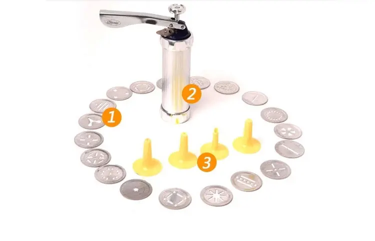 Новый 25 шт. пресс форма для Печенье насос машина выдавливатель печенья торт