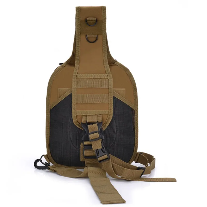 New Men 600D Waterproof Nylon Military Riding Casual Cross Body Messenger Shoulder Bag Travel Baggage Sling Chest Bags handbag |