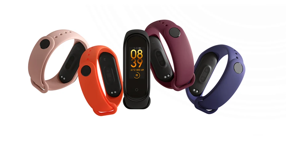 Новый оригинальный ремешок Xiaomi Mi Band 4 band 3 на запястье 2019 | Электроника