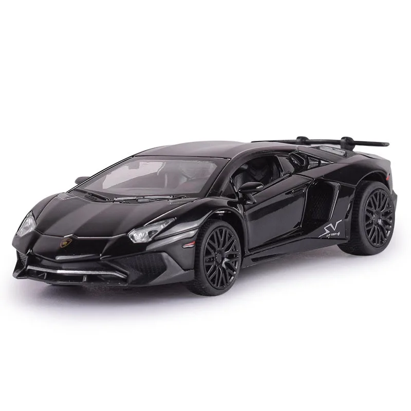HOMMAT Simulation 1:32 Aventador LP750-4 SV Superveloce спортивный автомобиль сплав литая под давлением