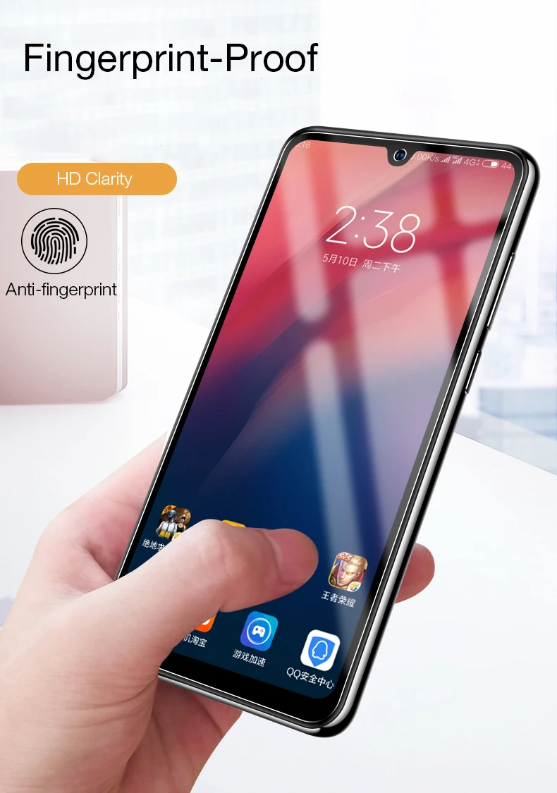 CAFELE Защита экрана для Xiaomi Redmi Note 7 закаленное стекло 2.5D закругленные края HD прозрачный Redmi Note 7 защитная пленка анти-синий