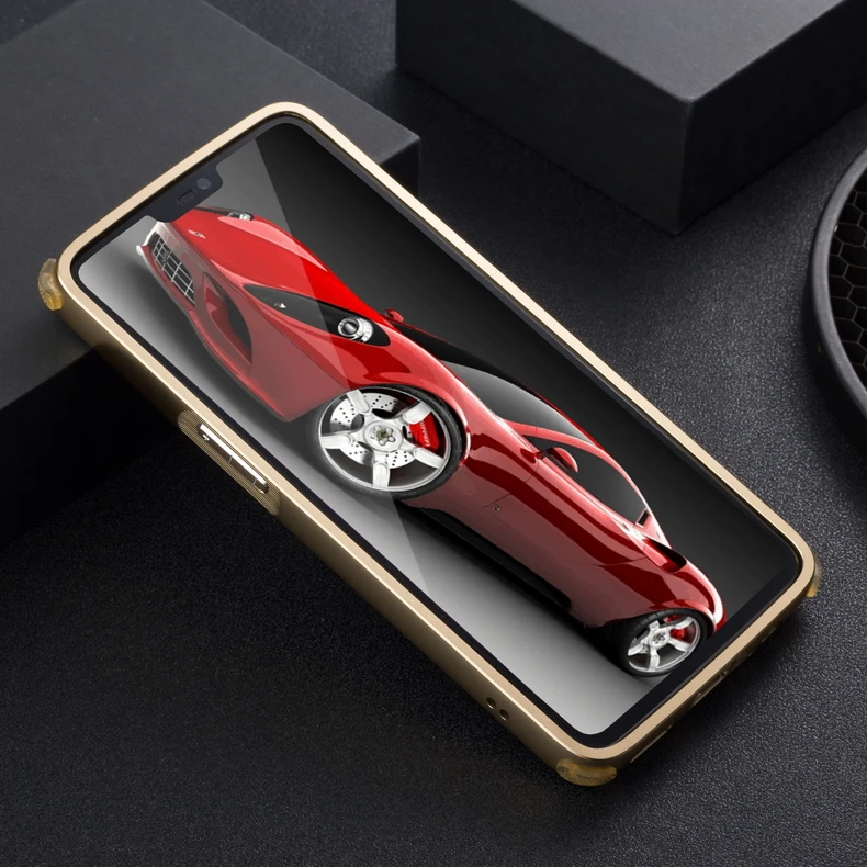 Luxury Hybrid Case For OnePlus 6 Hard Carbon fiber Metal Bumper+PC Back Cover one plus oneplus6 full cover phone shell |