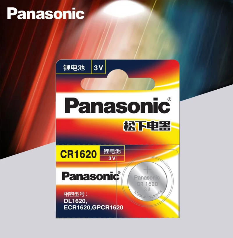 CR1616 5 шт. кнопочный элемент Миниатюрный элемент питания Panasonic cr 1616 3V литиевая Батарея DL1616 ECR1616 LM1616