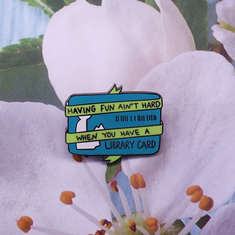 Веселиться не сложно когда у вас есть значок для карты библиотеки introvert doodles pin