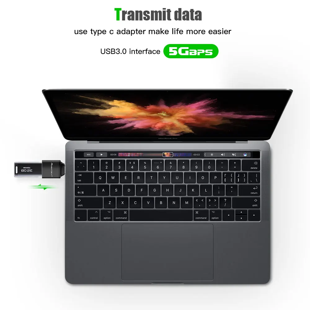 Адаптер USB Type C OTG папа мама 3 0 c преобразователь 2 в 1 Зарядка и синхронизация для