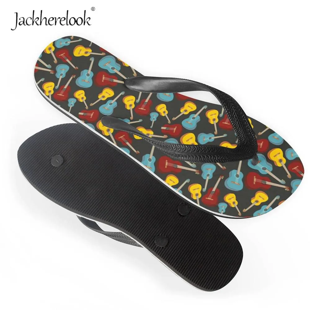 Новинка 2019 летние пляжные шлепанцы Jackherelook модные сандалии для музыкальных
