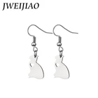 Милый мультяшный Кот JWEIJIAO, подвеска, аксессуары для девушек, подарок другу, висячие серьги с животными, серьги-капельки SKU15