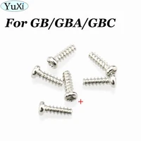 yuxi replacement for gameboy cross screw for gb gba gbc game console shell case screws 6pcslot