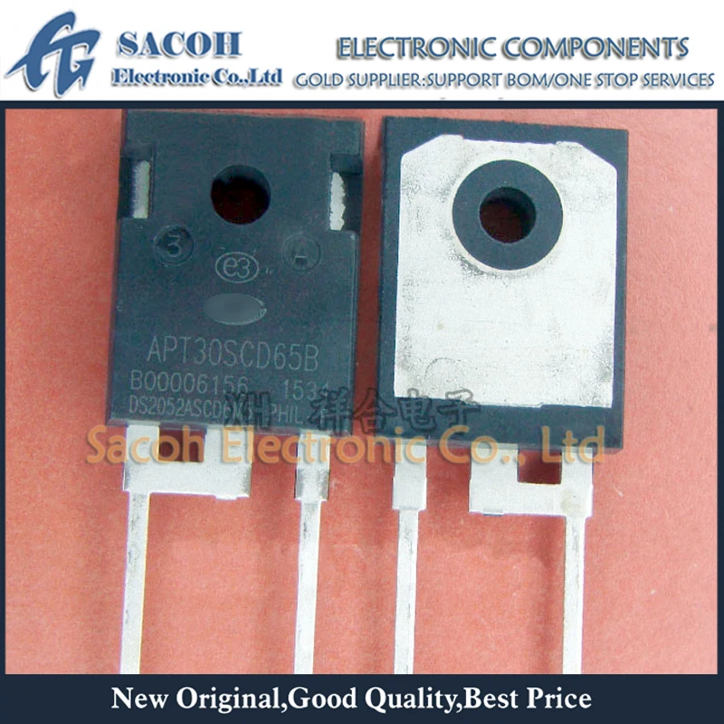 

New original 5PCS/Lot APT30SCD65B or APT30SCD120B or APT20SCD120B APT10SCD120B TO-247 30A 650V Silicon Carbide Schottky Di