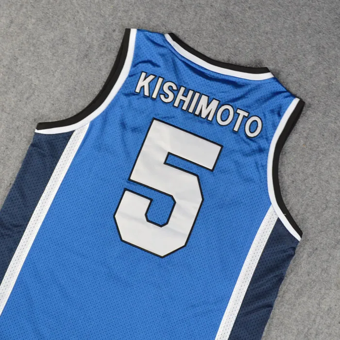 Костюм для косплея баскетбольный костюм TOYOTAMA No. 5 Kishimoto Джерси и шорты мужская