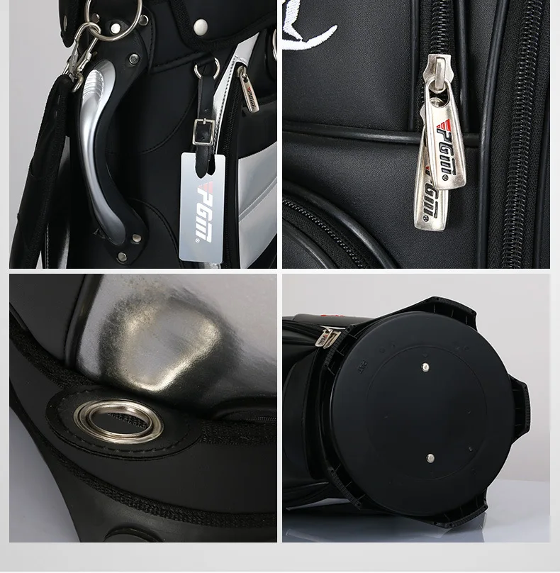 

Large-capacity Golf Bag PGM Male GOLF PU Bag Can Be Packed With A full Set Of 13 Ball Clubs Hard Shell Wear-resistant Bag